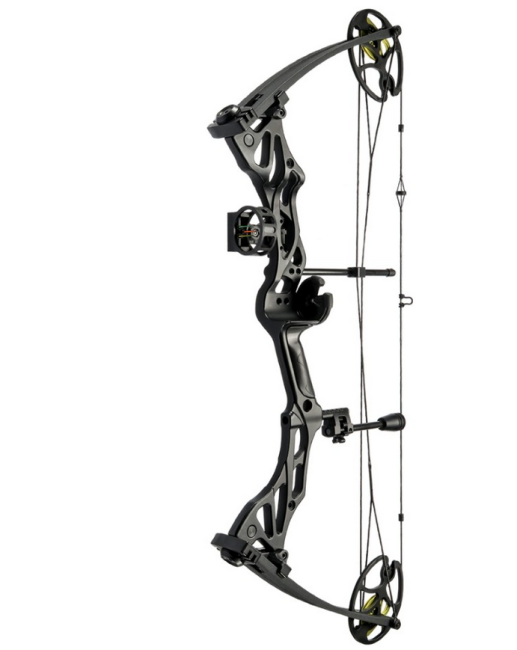 Man Kung Compound Bow "Fossil" 30-70 LBS Black